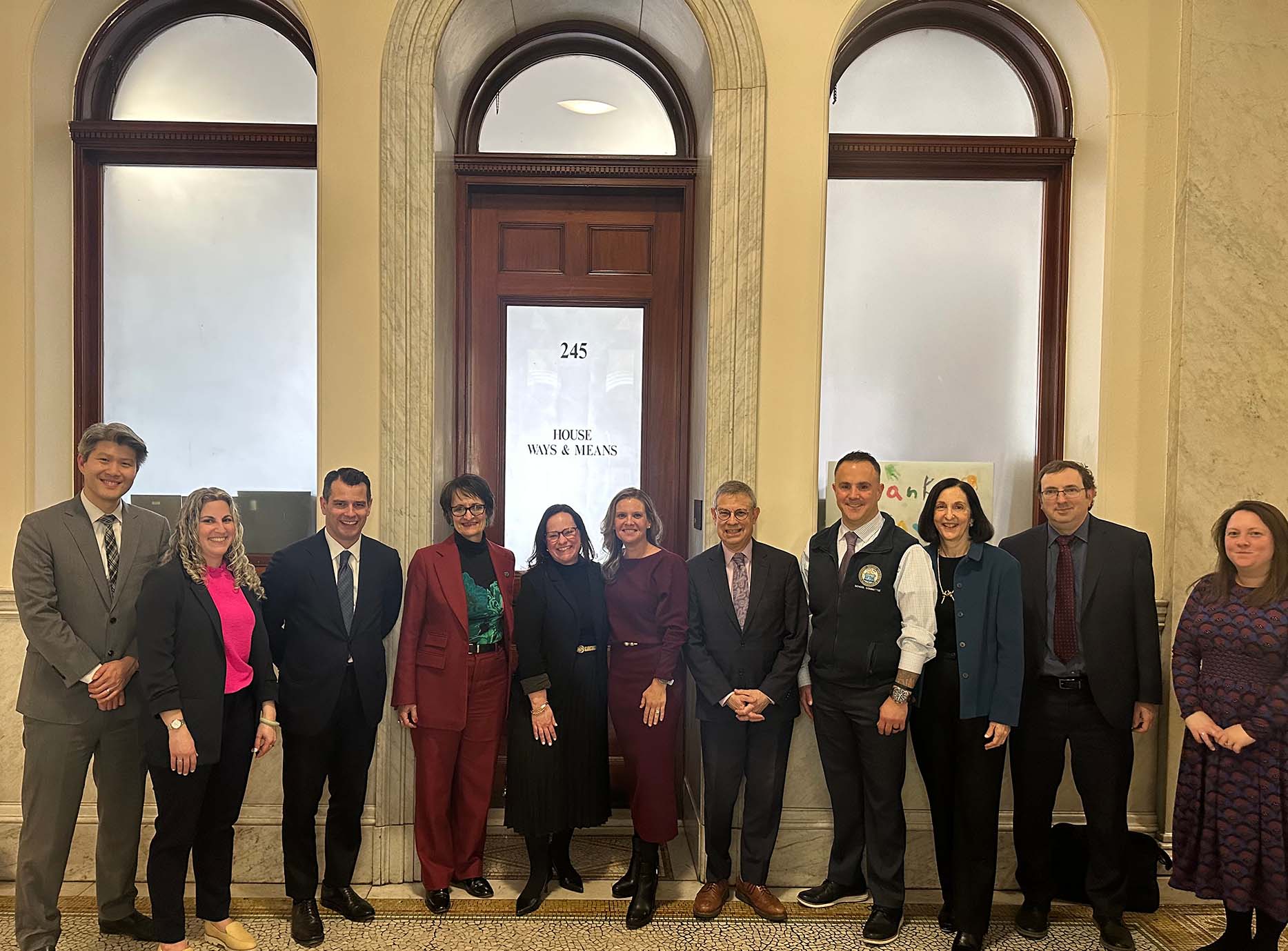mayors at state house