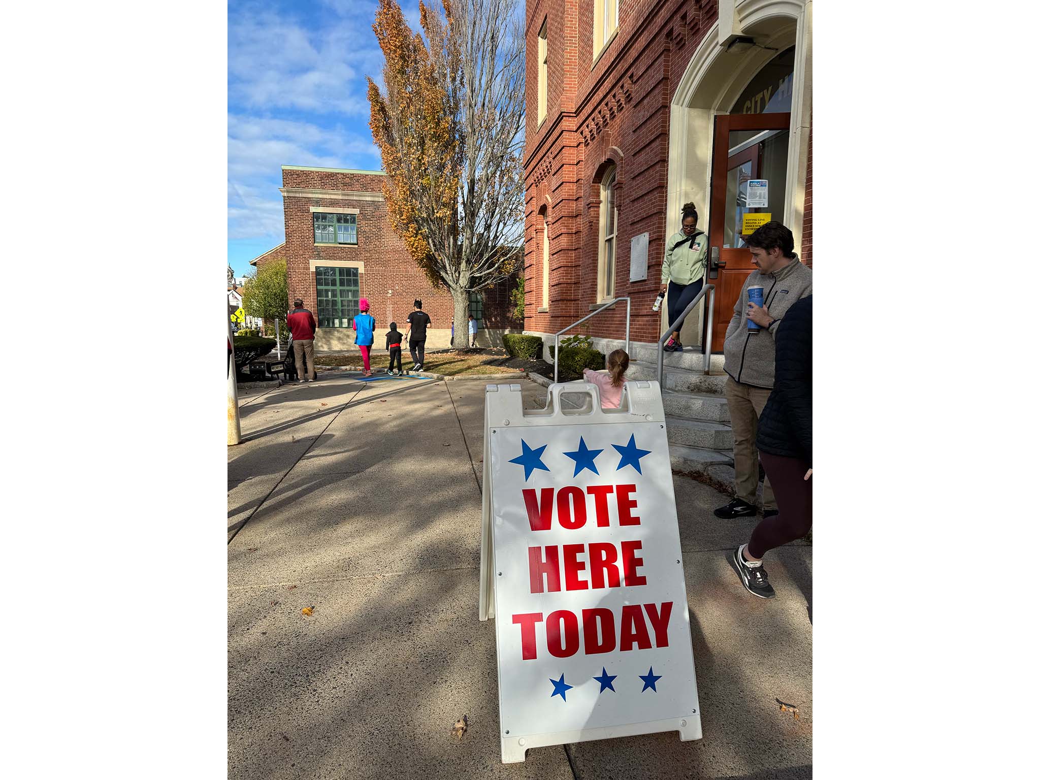 vote sign